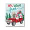 Stupell Industries Oh What Fun Santa Driving Gifts Canvas Wall Art